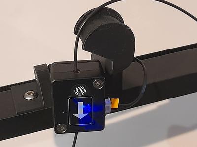 Ender 3 KE Run Out Sensor Mount with Filament Guide