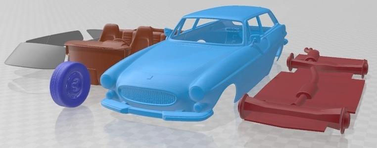 Volvo P1800 1973 Printable Car