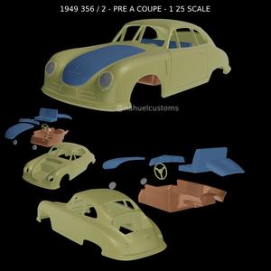 1949 356 / 2 - PRE A COUPE - 1 25 SCALE