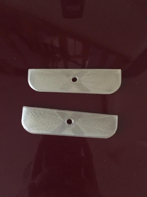 Yamaha YZF R125 Passenger Pillion Pegs Blanking Plate