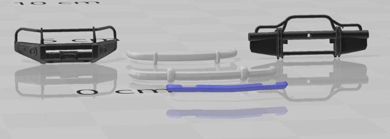 1/64 scale fenders Bumpers