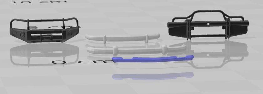 1/64 scale fenders Bumpers