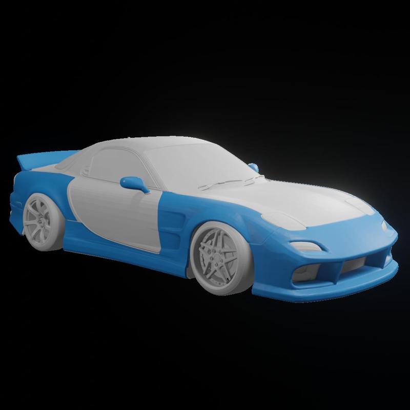 MAZDA RX-7 BODYKIT STYLE V1