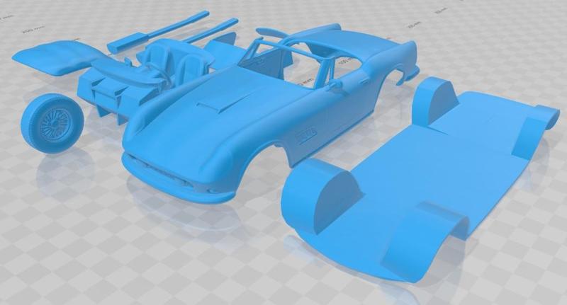 Ferrari 250 GT California SWB Spyder 1958 Printable Car