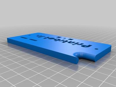 Printrbot Jr. V1 removable hatch with ventilation