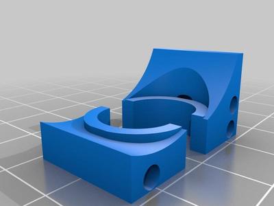 QUBD One-Up/Two-Up E3d v6 Adapter