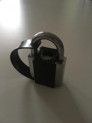 Padlock dirt guard