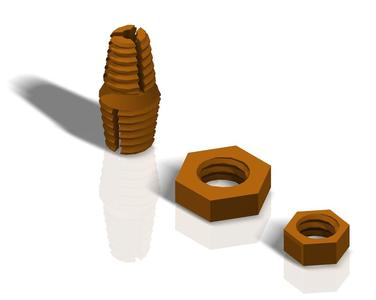 Improved 5mm to 3/8"  z-Axis Coupling for Printrbot Plus