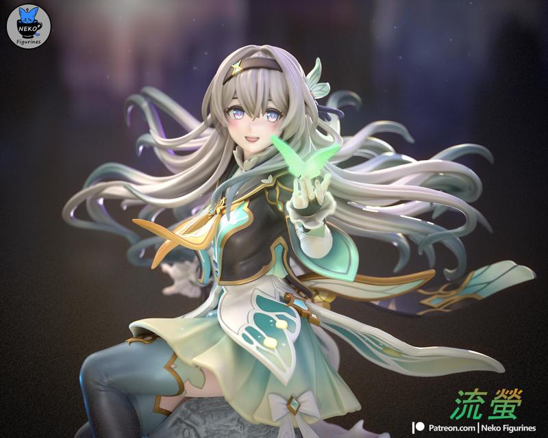 Firefly - Honkai Star Rail Game Figure For 3D Printing