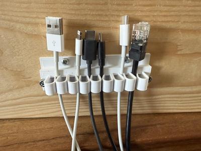Cable and/or Tool clip strip.