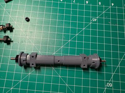 1/14 RC Trailer Axle 133.5mm