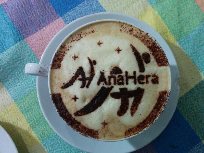 Anahera is started successifully! this cappuccino stancil is a free gift for a Network that will change people's life :D