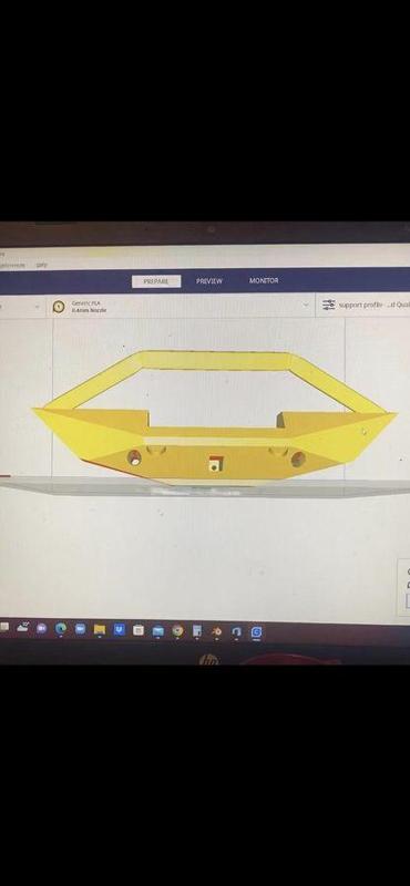 Cen F450 front stealth bumper