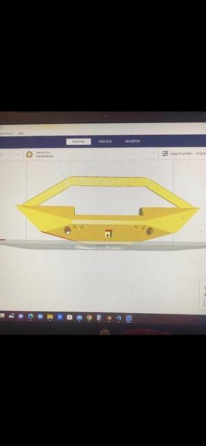 Cen F450 front stealth bumper