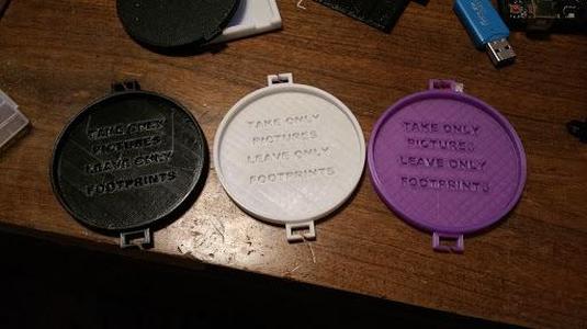 72mm lens cover holder