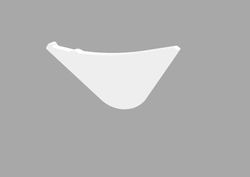 Volvo C70 Rear Diffuser fins