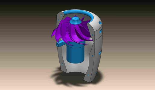 turbina reactor electrico