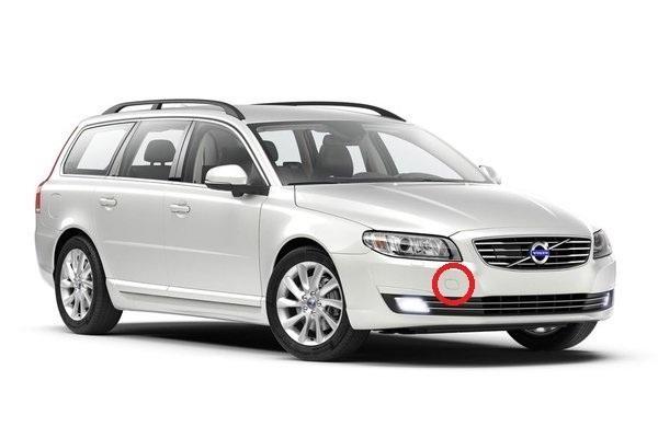 Volvo V70, S80 front tow hook cover