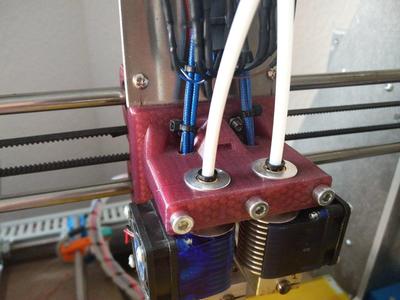 Dual E3DV6 mount