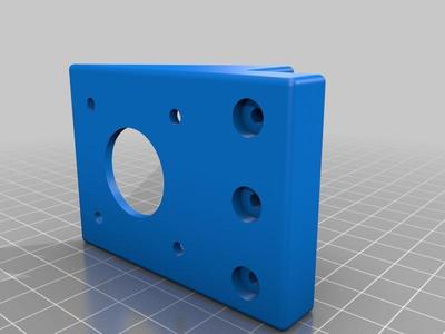 Jasonatepaint UM2 Clone Bowden Motor Mount for e3d Titan