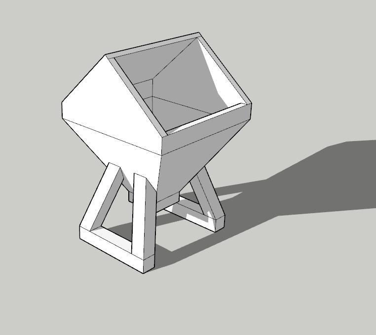 1/87 Concrete bucket