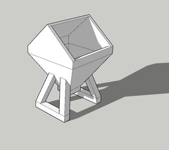 1/87 Concrete bucket