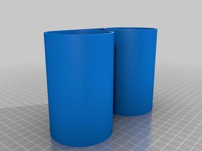 Yellow bag container