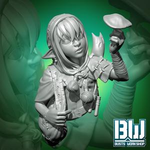 Goblin Mushroomist (55mm Bust)