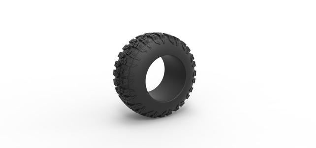 Diecast offroad tire 113 Scale 1:25