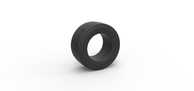 Diecast Super single semi tire 3 Scale 1:25