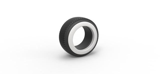 Diecast Dune buggy Whitewall rear tire Version 2 Scale 1:25
