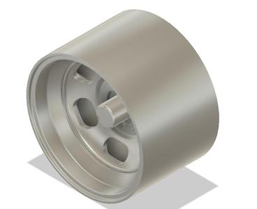 NASCAR 1990s-2000s style Ultra 6 hole wheels with studs and rotors