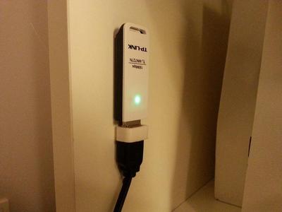 Holder for USB WiFi dongle