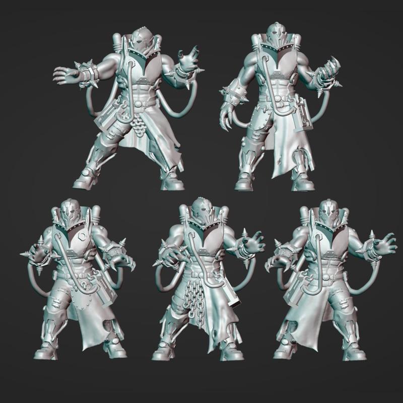 Steelborn Electro Priests