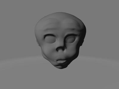 Cabeza extraterreste