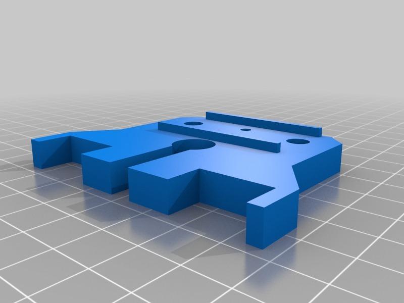 Flashforge Creator Extruder/feeder mount plate