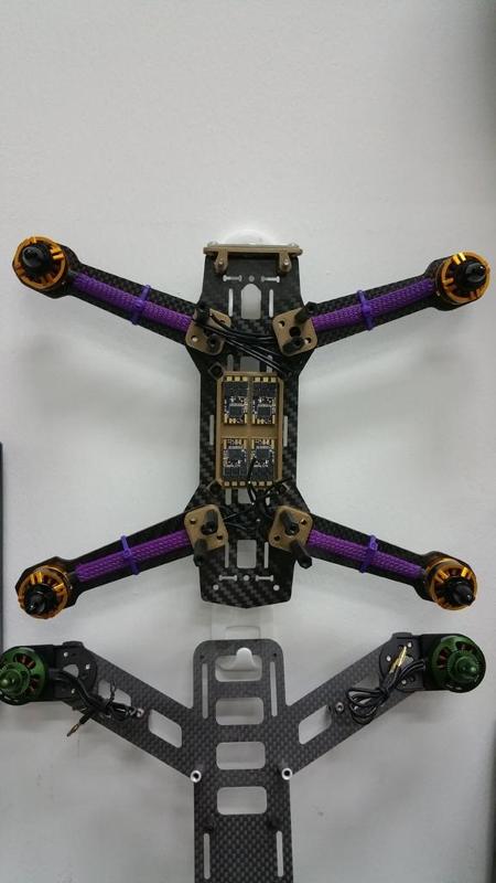 KISS ESC tray and guard for ZMR250 or other quad