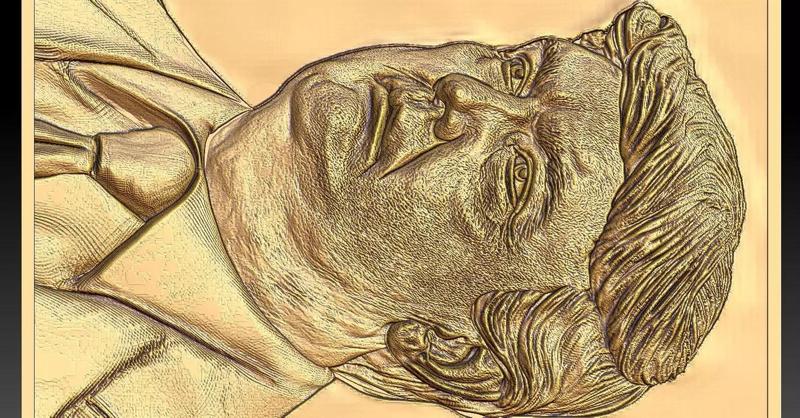 3 Donald Trump CNC Relief Model