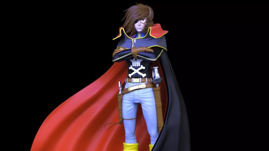 Albator Captain Harlock fan art