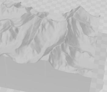 Mountain Map Everest Nepal