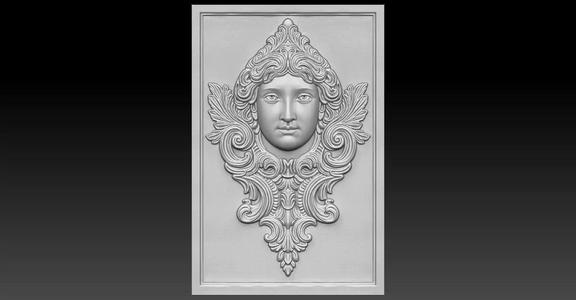 2 pattern CNC Relief Model