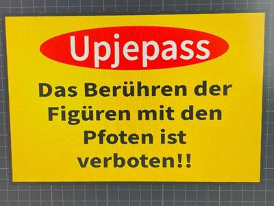 Upjepass Sign