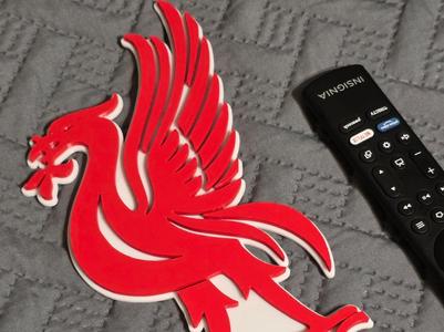 Liverpool F.C. logo wall art print 