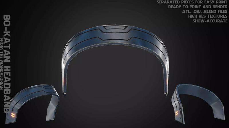 The Mandalorian Bo-Katan Headband for Cosplay