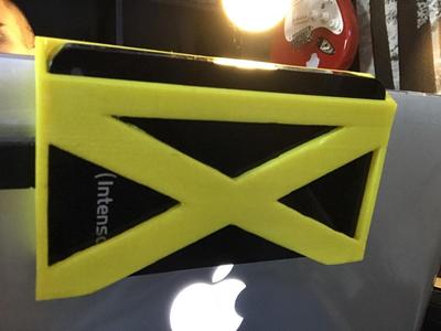 Harddrive laptop hanger 