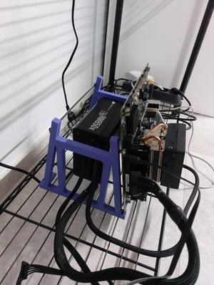 DUAL MOTHERBOARD STAND MINING