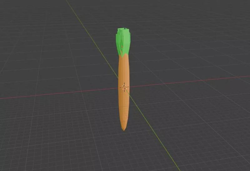 Low rez carrot blender file