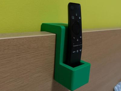 Bedside remote control holder