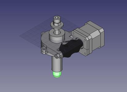 Resyringe -  The Retractable, Refillable, High-Torque Compact Direct-Drive Paste Extruder