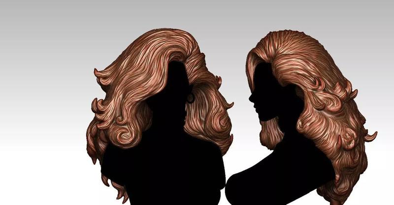 3D Hairstyles for girl V33